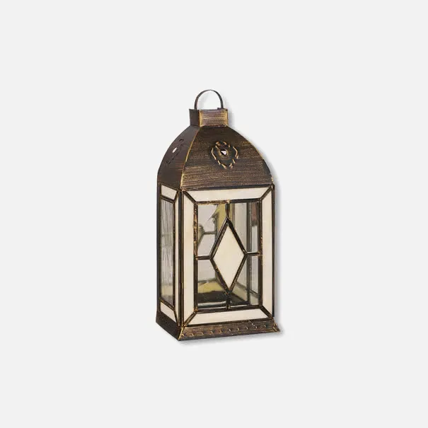 005961015 - Candeeiro de parede Califa 1xe27 Old Gold/Beige 38,5x17x12 cm