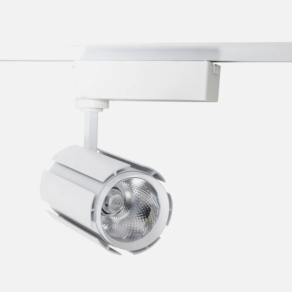Foco Carril 30w 2700k Teide Blanco 2100lm 15x9,5d