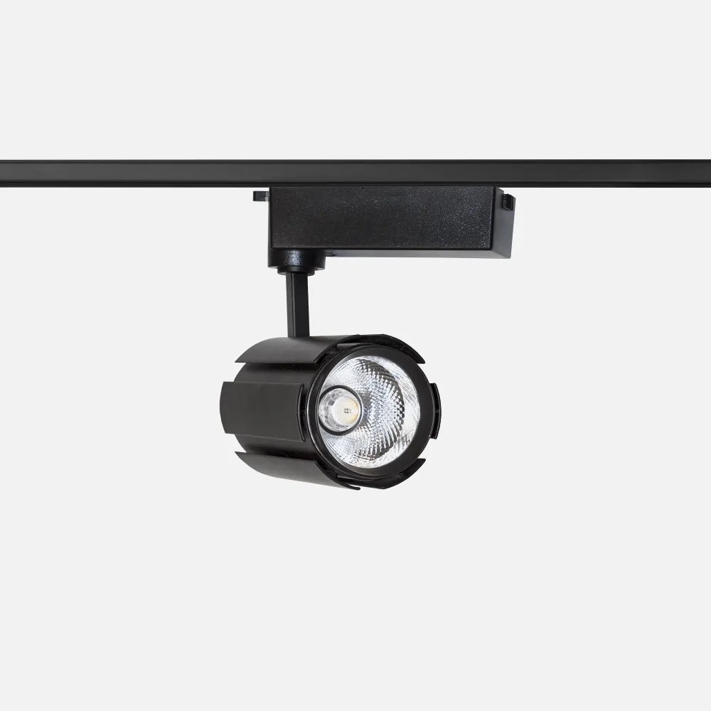 Foco Carril 30w 2700k Teide Negro 2100lm 15x9,5d