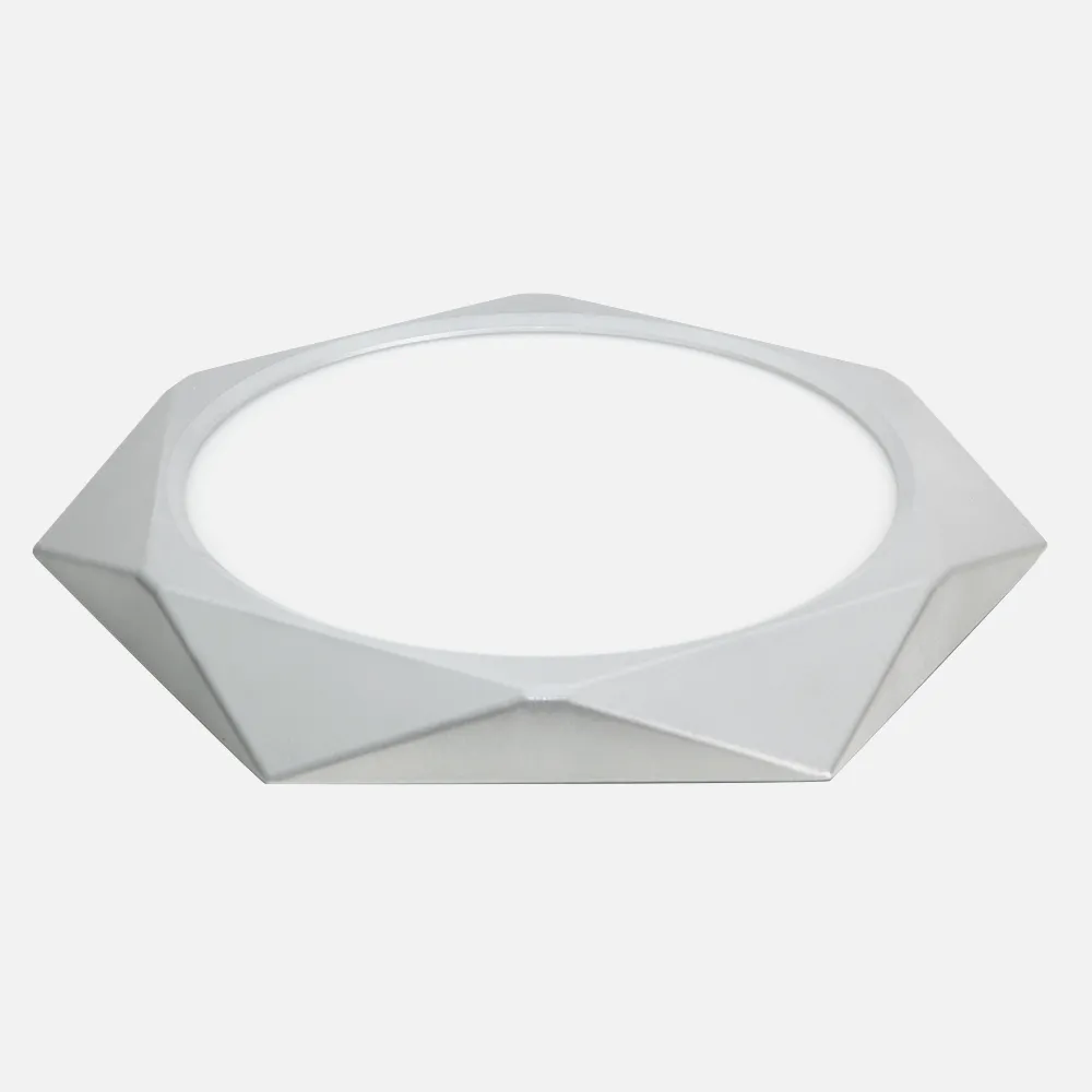 Plafon 24w 4000k Plata Diamond 1920lm 36d