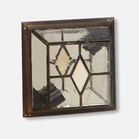 Plafon Grande Califa 2xe27 Oro Viejo/Beis 11x29x29 Cm