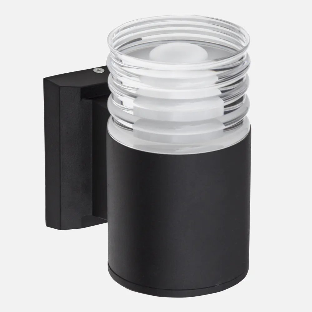 Aplique Exterior 9w 4000k Puerto Rico Negro 720lm Ip65 15,5x9x15 Cm
