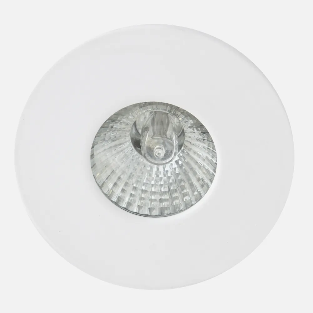 Empotrable Trenza 1xgu10 Blanco 2,5x9x9 Cm Corte 7d