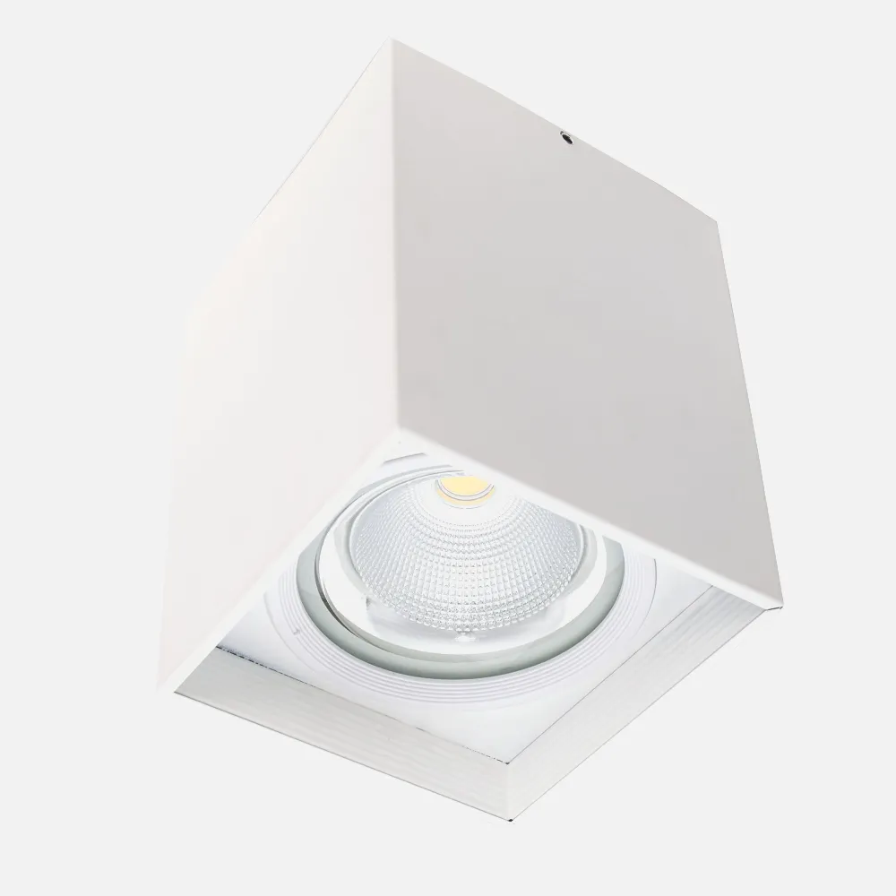 095282001 - Foco Superf. 20w 4000k Cubular 1600lm Blanco  21,6x16x16