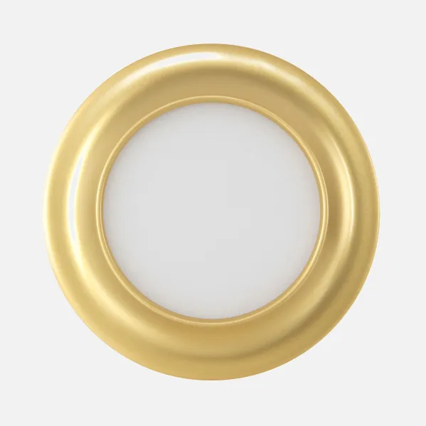 Downlight 9w 3000k Trevor Gold 720lm 12d