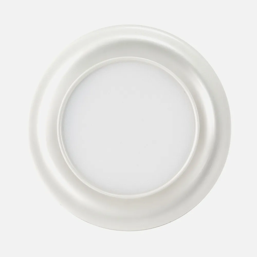 Downlight 9w 4000k Trevor  Perla Plata 720lm 12d