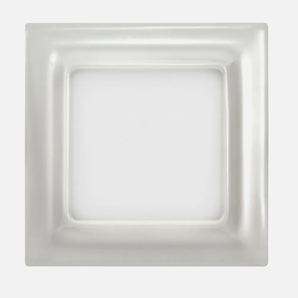 Downlight 9w 3000k Ventura Perla Plata 720lm 12x12